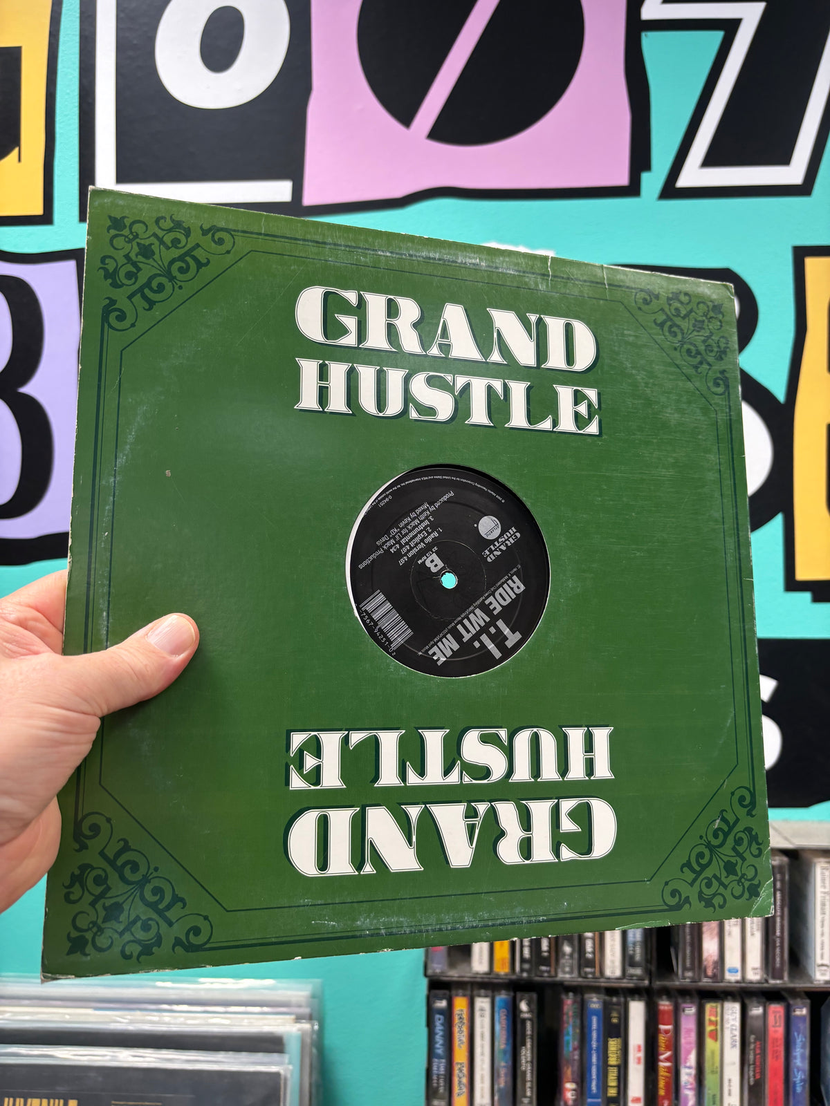 T.I. : What You Know/Ride Wit Me, 12inch, 1st pressing, Atlantic, Grand Hustle, US 2006