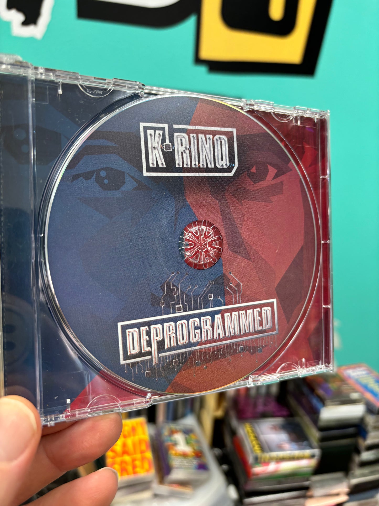 K-Rino: Deprogrammed, CD, 1st pressing, Black Book International, US 2014