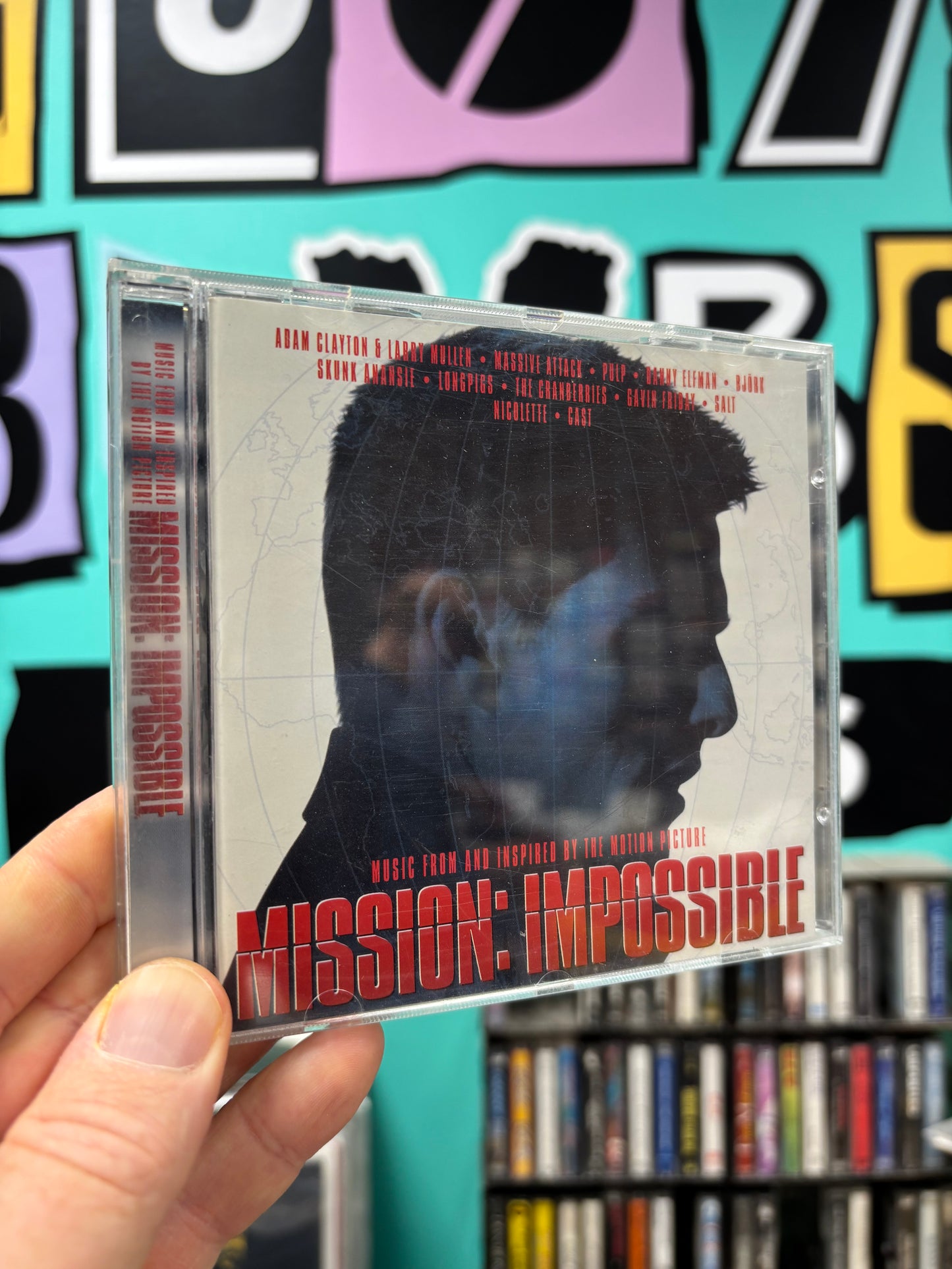Music From And Inspired By The Motion Picture Mission: Impossible, CD, Mother Records, Europe 1996