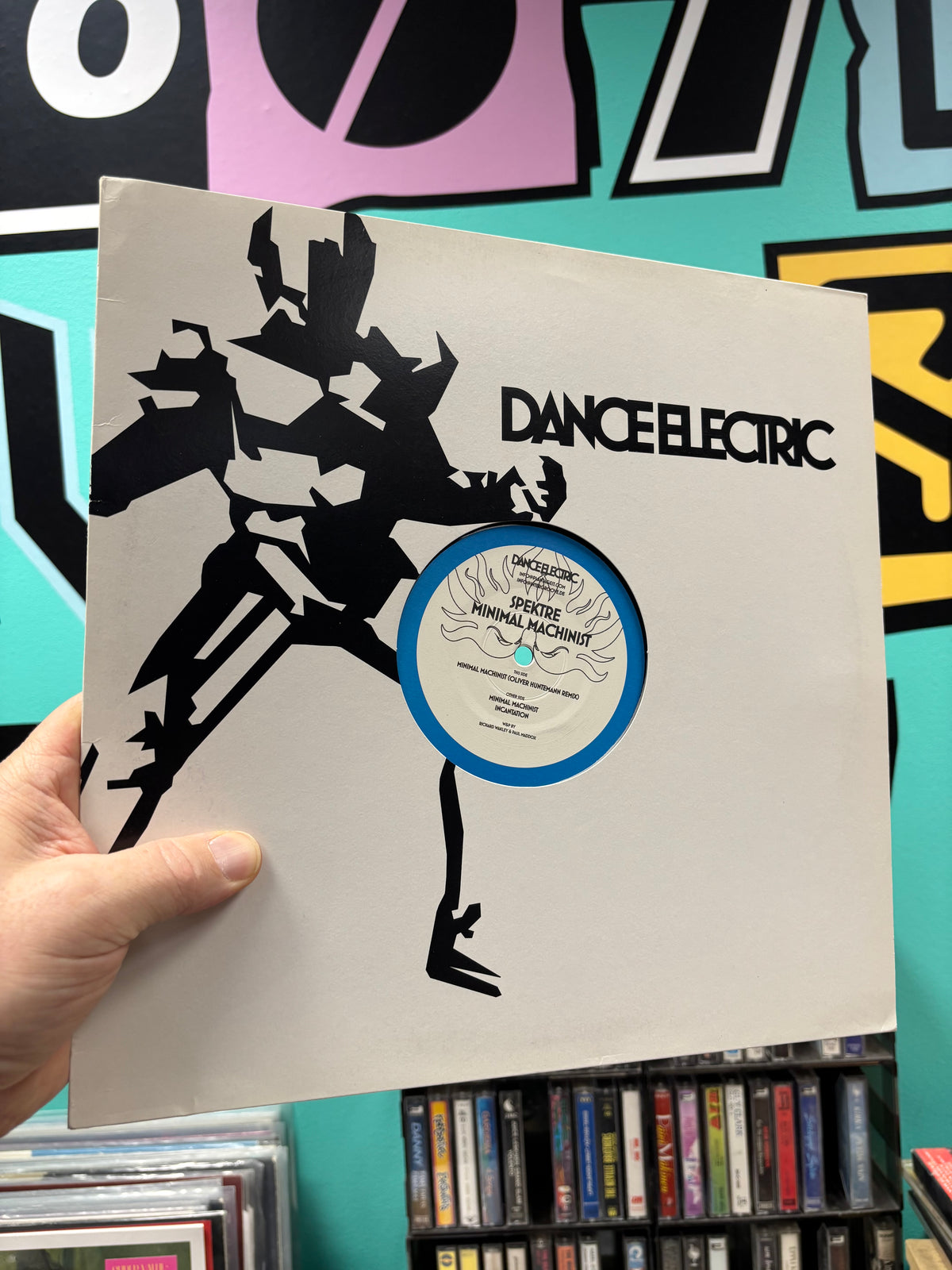 Spektre: Minimal Machinist, 12inch, Only official pressing, Dance Electric, Germany 2006