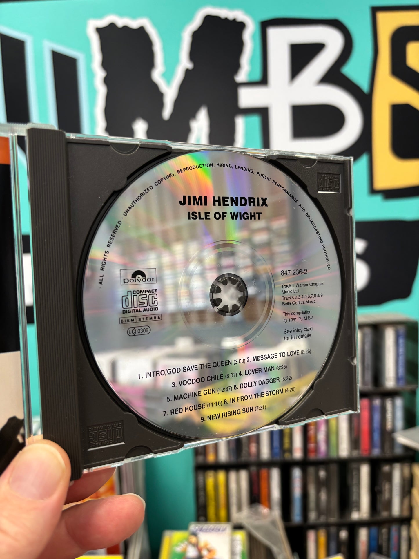 Jimi Hendrix: Live Isle Of Wight ’70, CD, Polydor, Europe 1991