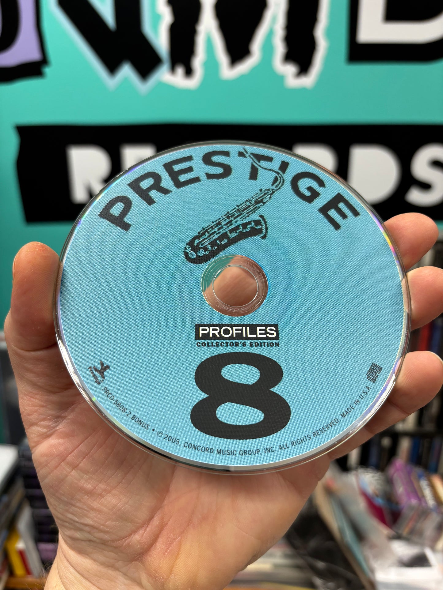 Prestige Profiles Collector’s Edition Bonus Disc Volume 8 (Lightnin’ Hopkins), CD, Prestige, US 2005