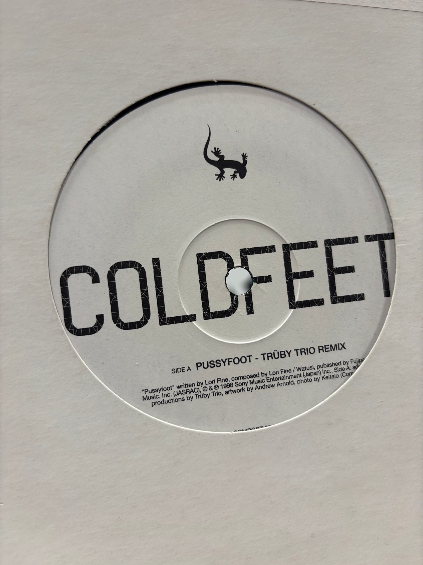 Coldfeet: Pussyfoot (Trüby Trio Remix), 12inch, Only official pressing, Compost Records, Germany 1998