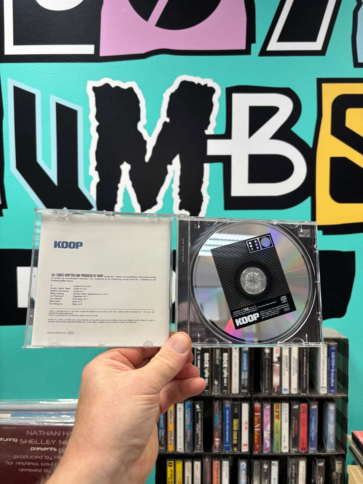 Koop: Sons Of Koop, CD, 1st pressing, Superstudio Grå, Logic Records, Sweden 1997