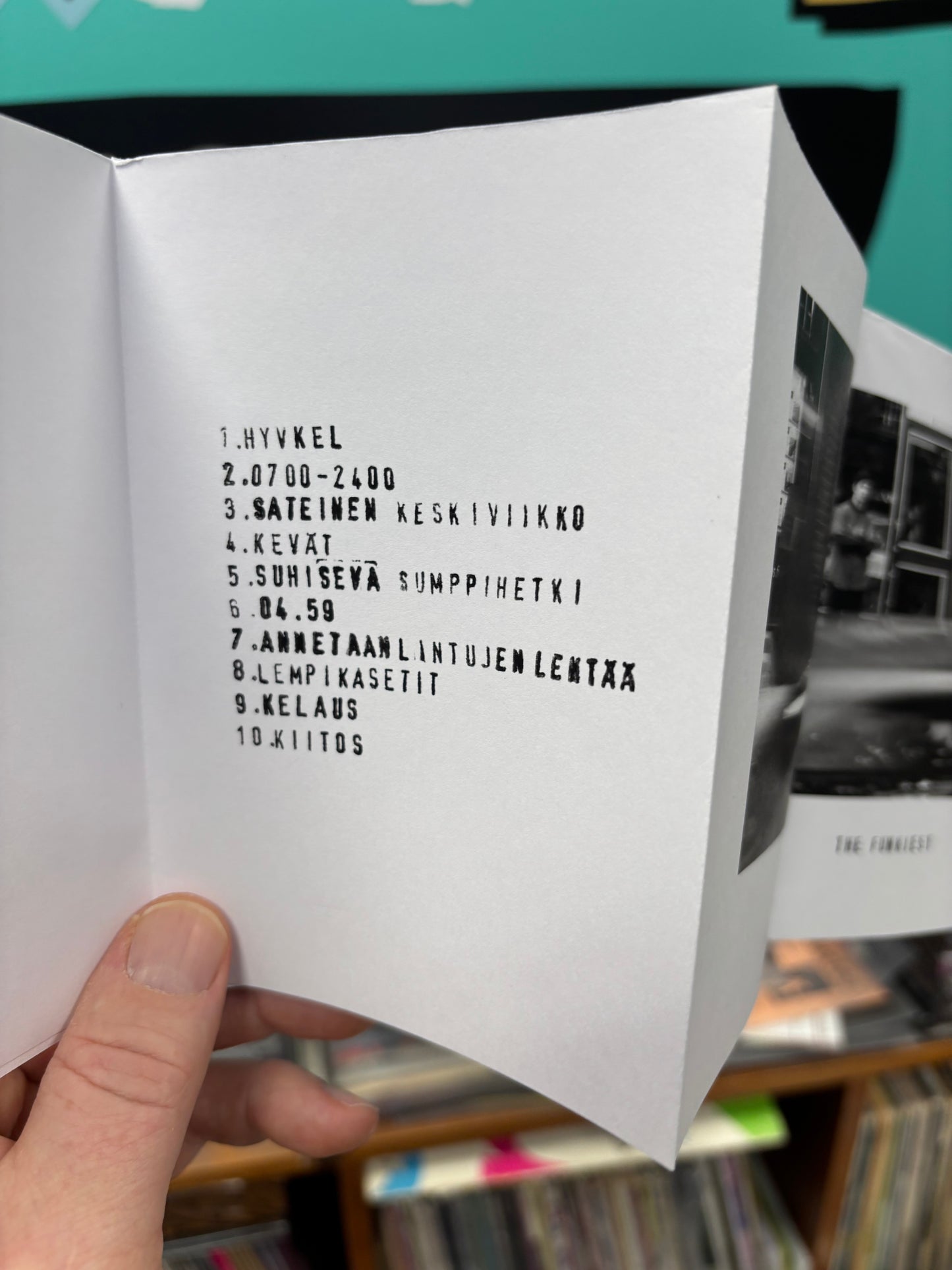 Betonipossu: Hyviä Keloja, LP, 1st pressing, Only official vinyl pressing, Limited Edition, Numbered, Clear, Fjuu Records, Finland 2014