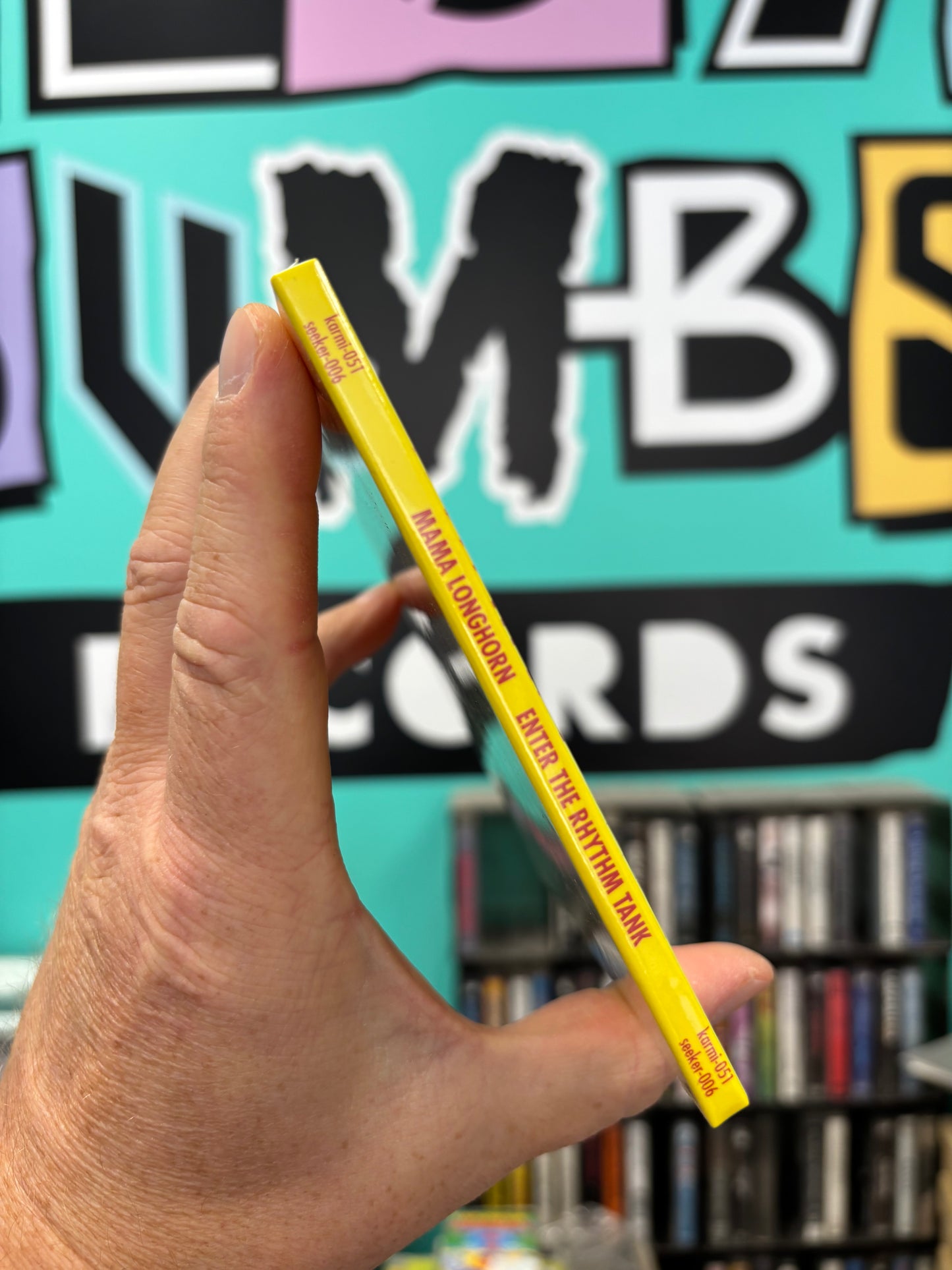 Mama Longhorn: Enter The Rhythm Tank, CD, Only CD pressing, Karkia Mistika, Seeker, Finland 2014