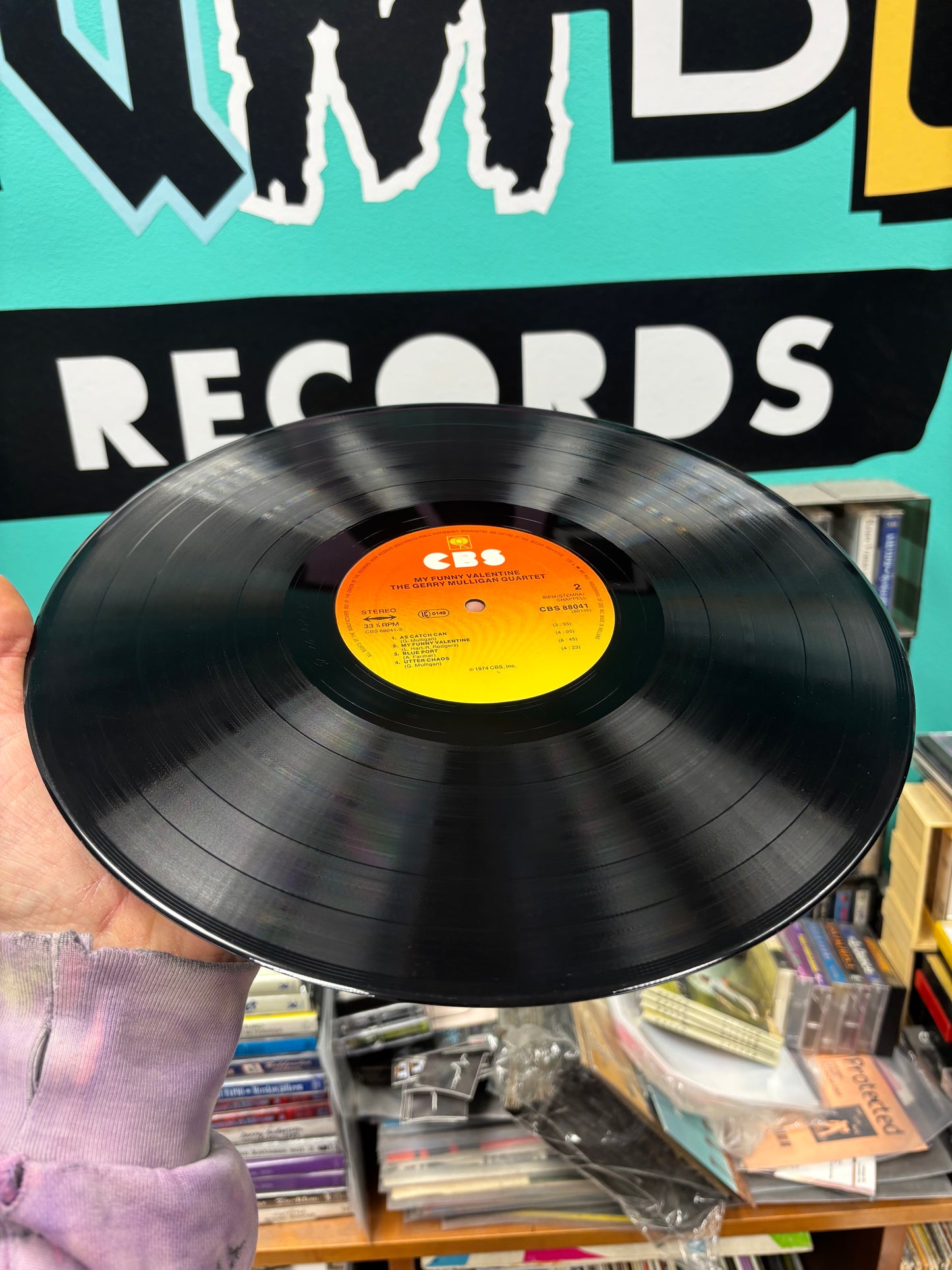 The Gerry Mulligan Quartet: My Funny Valentine 1958-1962, 2LP, compilation, reissue, gatefold, CBS, Europe 1974