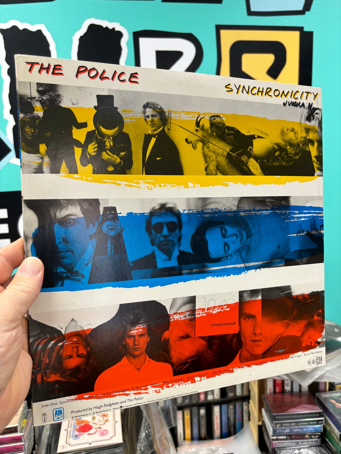 The Police: Synchronicity, LP, A&M Records, Europe 1983