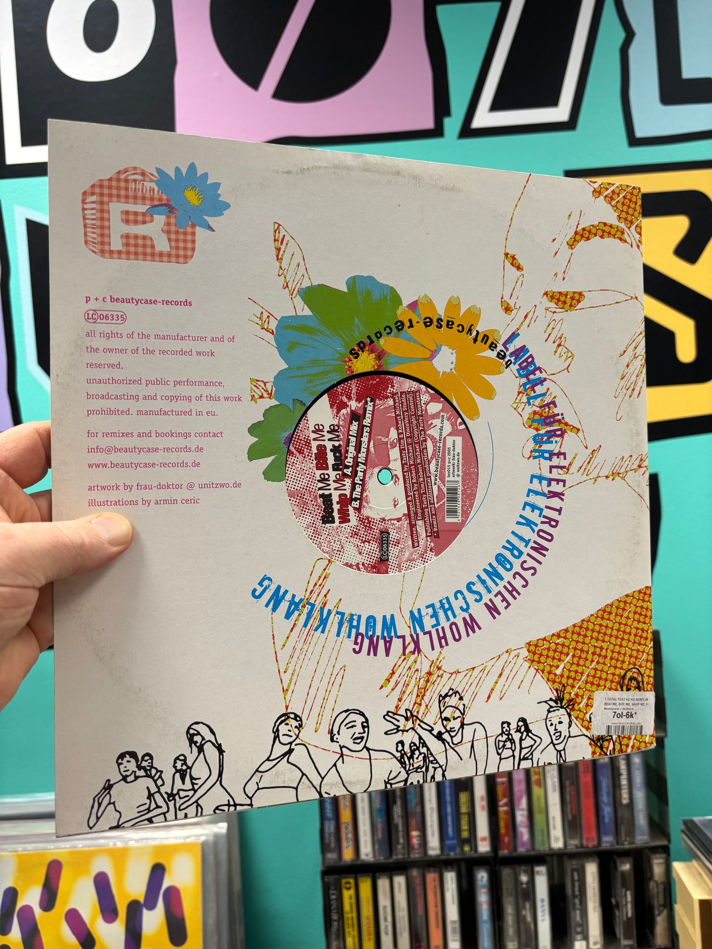 T-Total feat. Ku Ku Kerplunk!: Beat Me, Bite Me, Whip Me, Fuck Me, 12inch, Only official pressing, Beautycase-Records, Germany 2005