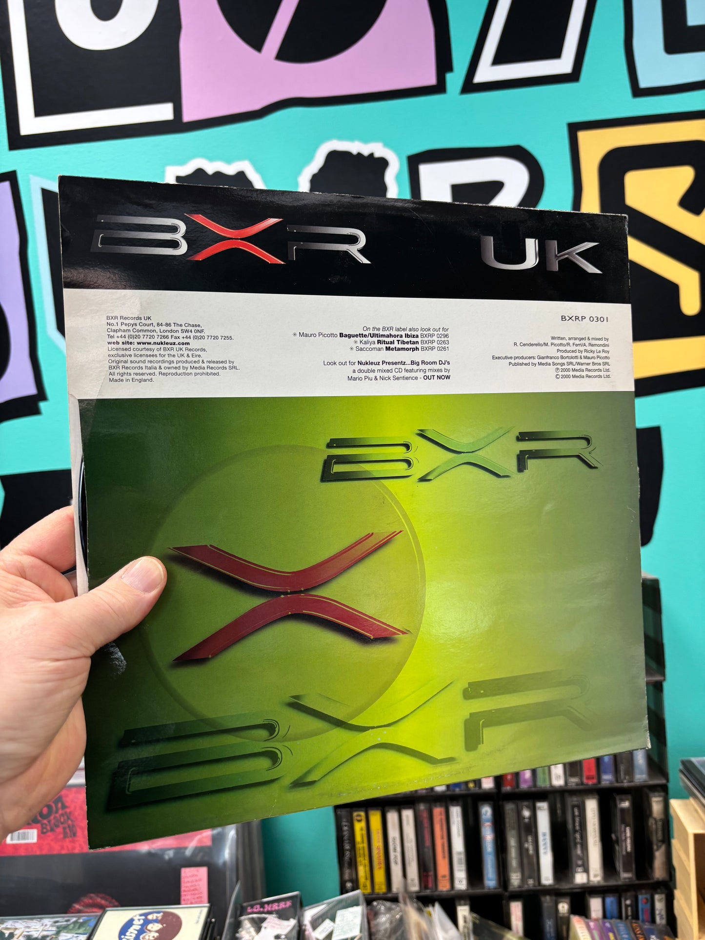 Ricky Le Roy: All The Way, 12inch, reissue, BXR UK, UK 2001