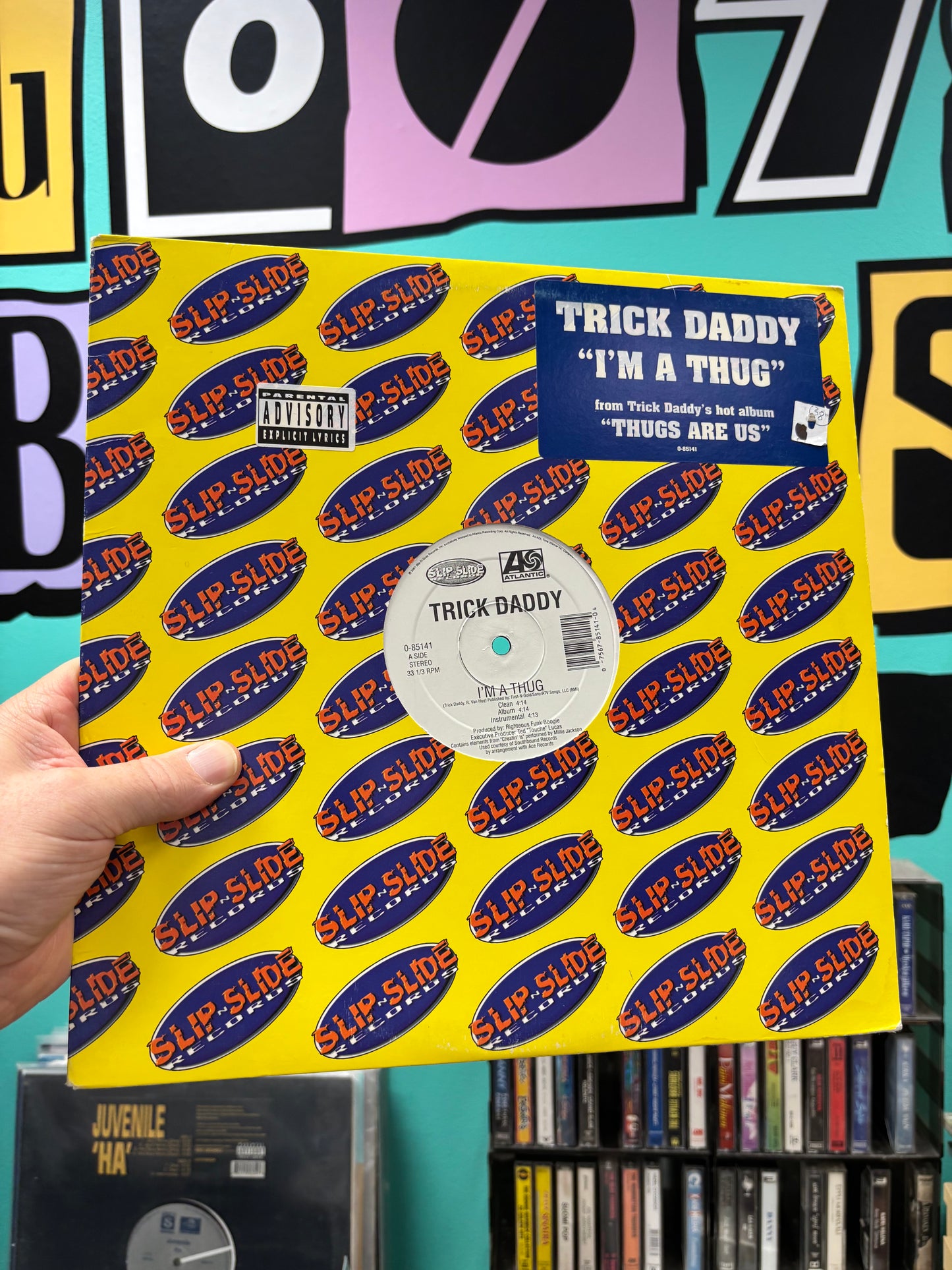 Trick Daddy: I’m A Thug, 12inch, 1st pressing, Slip-N-Slide Records, US 2001