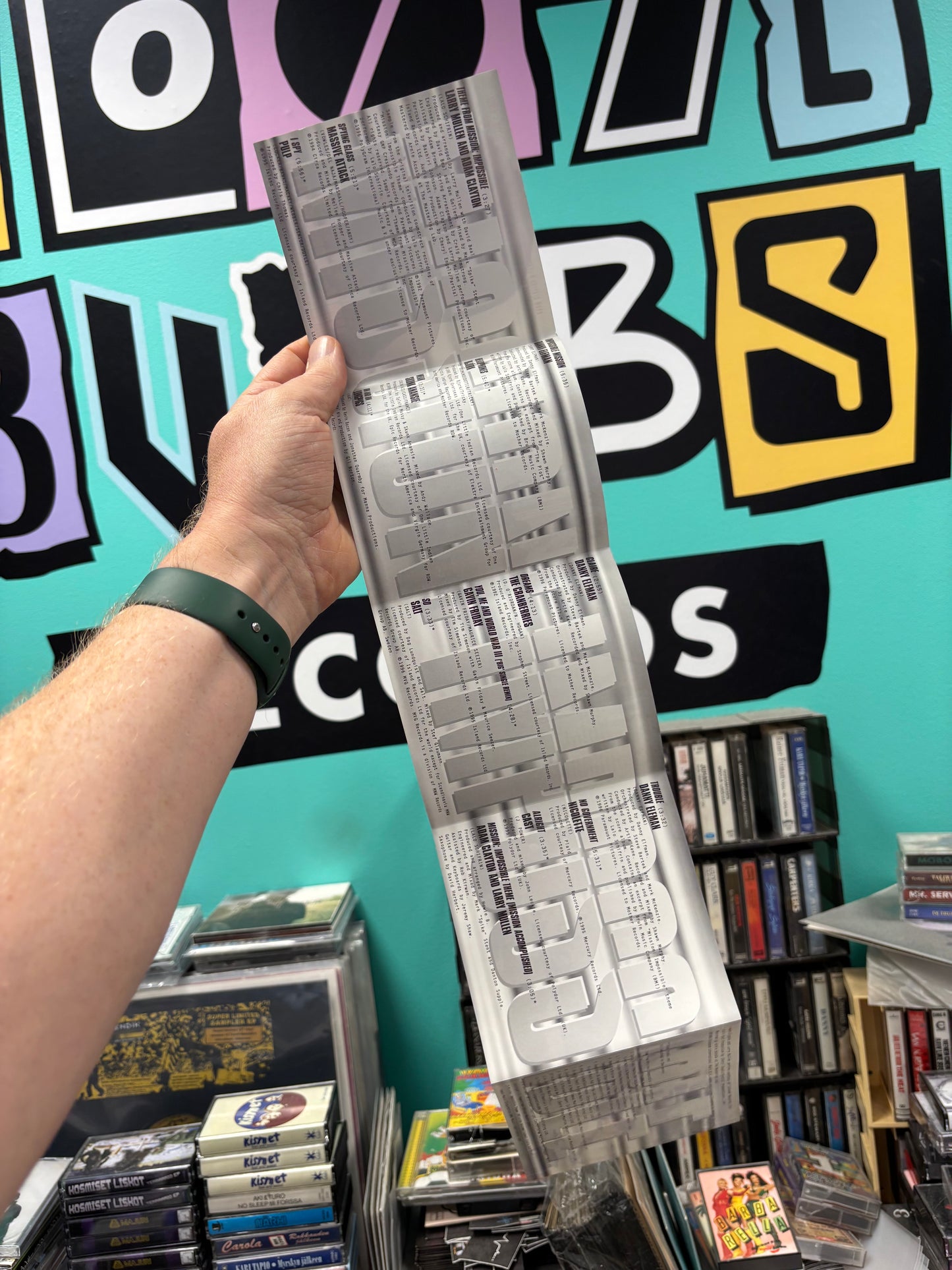 Music From And Inspired By The Motion Picture Mission: Impossible, CD, Mother Records, Europe 1996