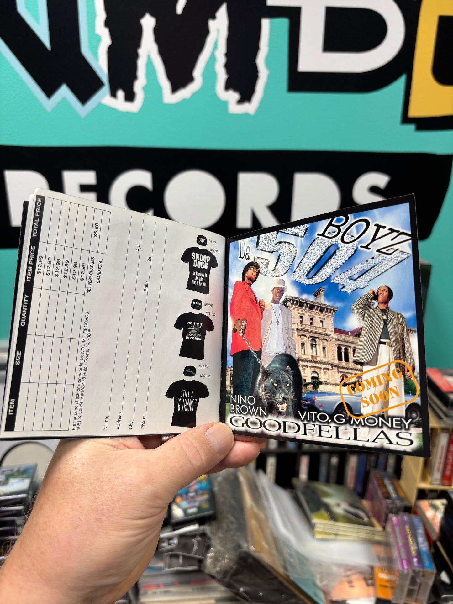 Snoop Dogg: Da Game Is To Be Sold, Not To Be Told, CD, EMI Uden, No Limit Records, Priority Records, Europe 1998