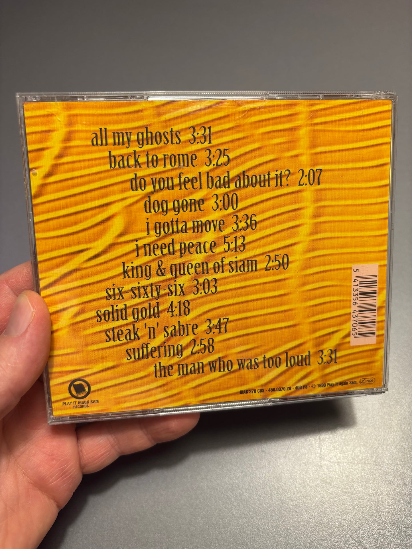 Frank Black and The Catholics: Frank Black And The Catholics, 2CD, Limited Edition, Play It Again Sam Records, Europe 1998