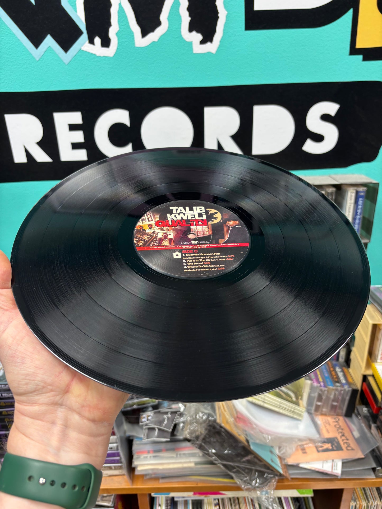 Talib Kweli: Quality, 2LP, 1st pressing, Rawkus, US 2002