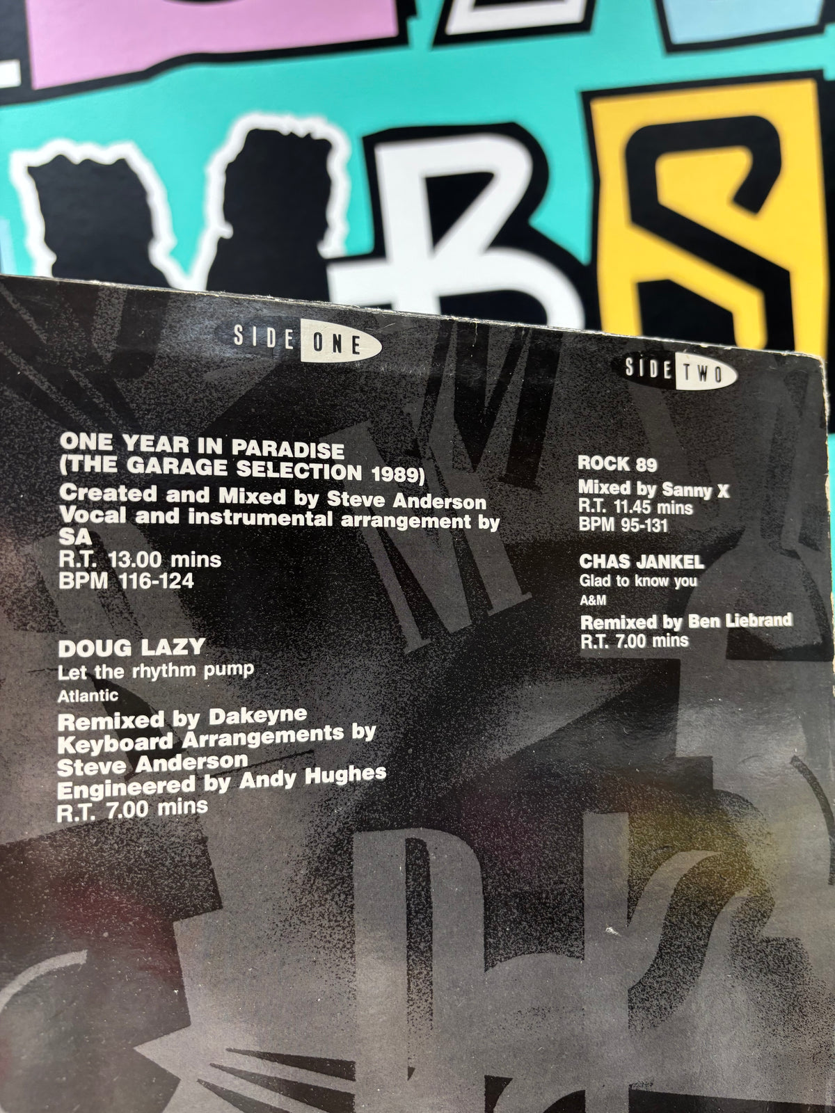 DMC - December 89 - Previews, 12inch, Only pressing, DMC, UK 1989