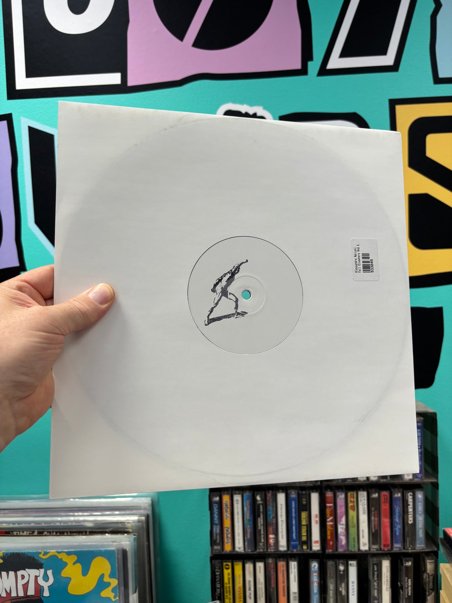 Alessandro Adriani: Fall Elsewhere And Shatter, 12inch, 1st pressing, Pinkman, Netherlands 2017