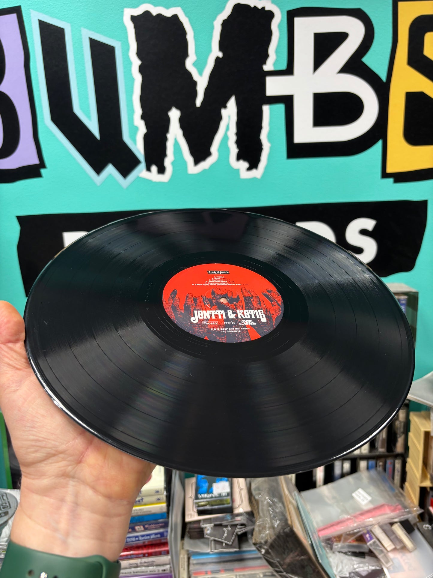 Jontti & Koti6: Leipäjono, LP, Only vinyl pressing, 3rd Rail Music, Finland 2017