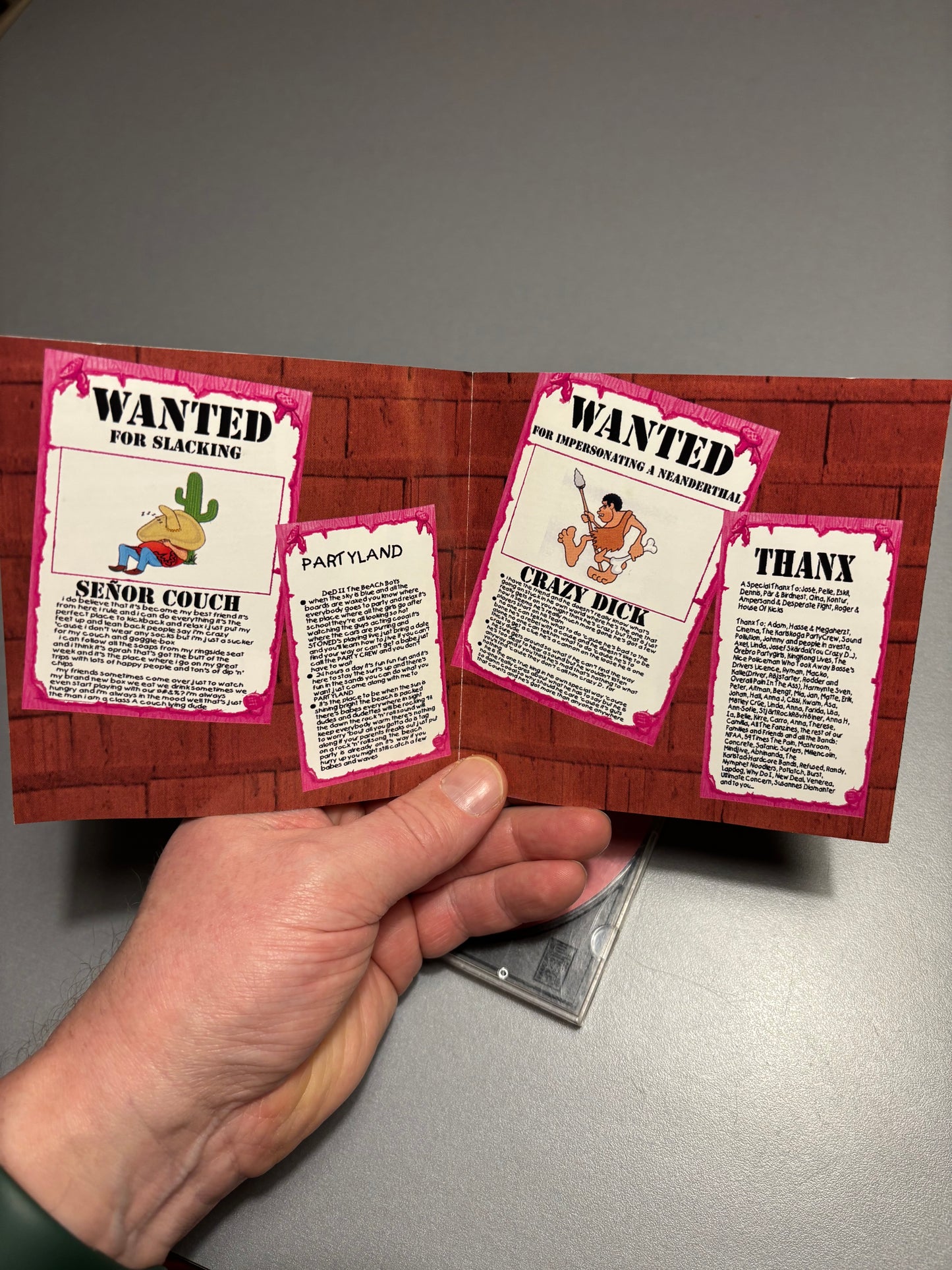 Stoned: Music For The Morons, CD, Ampersand Records, Sweden 1995