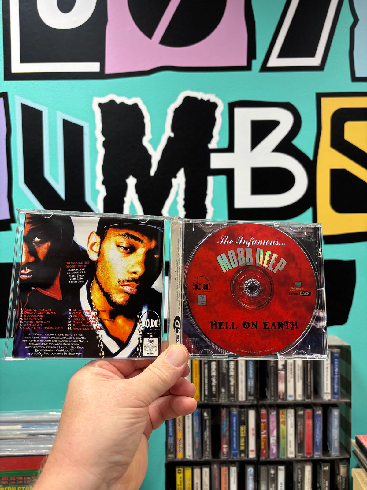 Mobb Deep: Hell On Earth, CD, Mispress?, Loud Records, RCA Records Label, BMG, US 1996