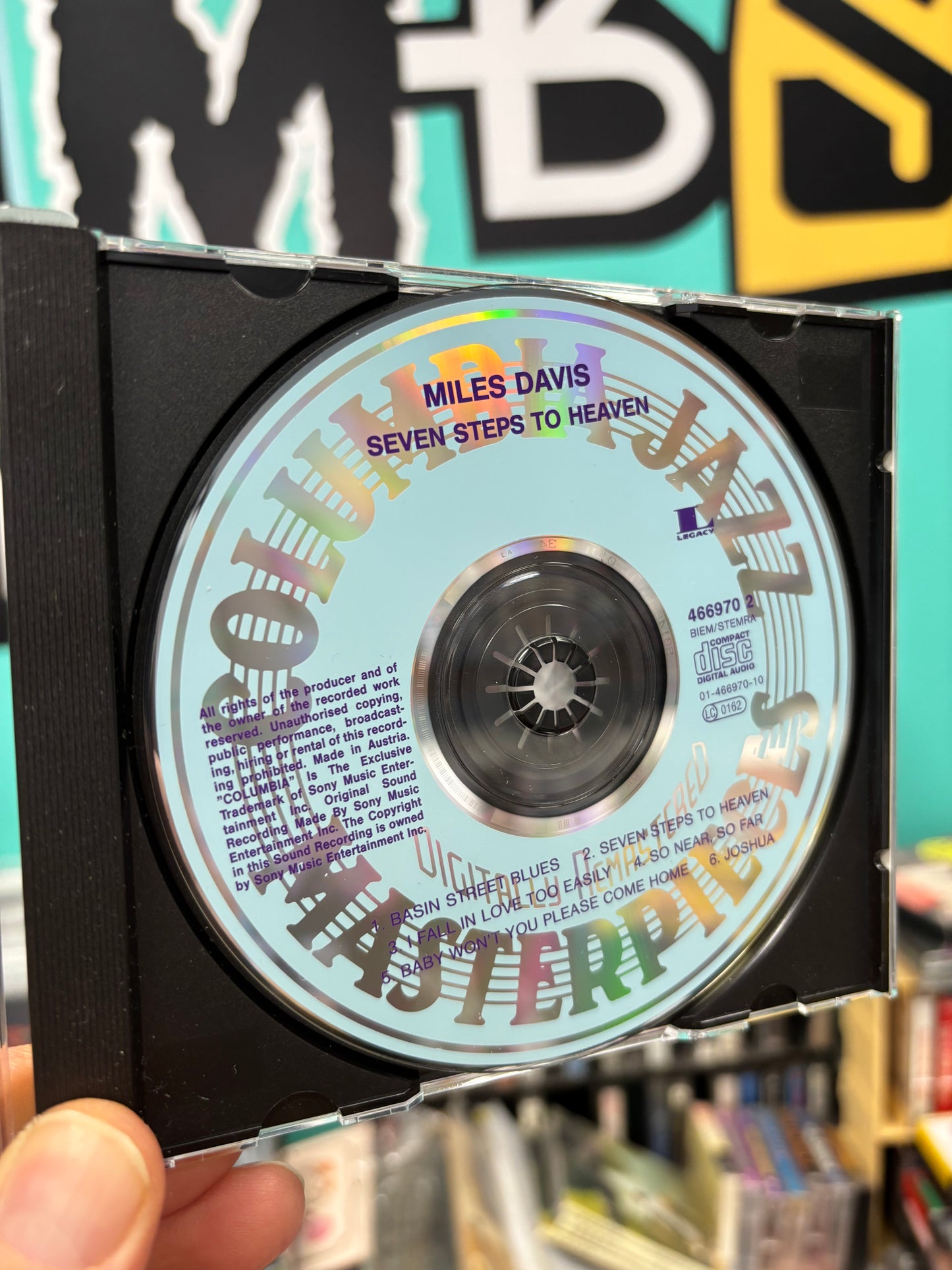 Miles Davis: Seven Steps To Heaven, CD, reissue, remastered, Columbia, Legacy, Europe 1992?