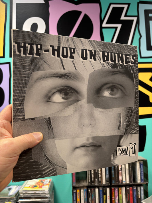 D. Riba & Lucia Macari: Hip-Hop Bones Vol. 1, 10inch, Only pressing, Gatefold, Limited Edition, Numbered, KidNap Records, Netherlands 2005