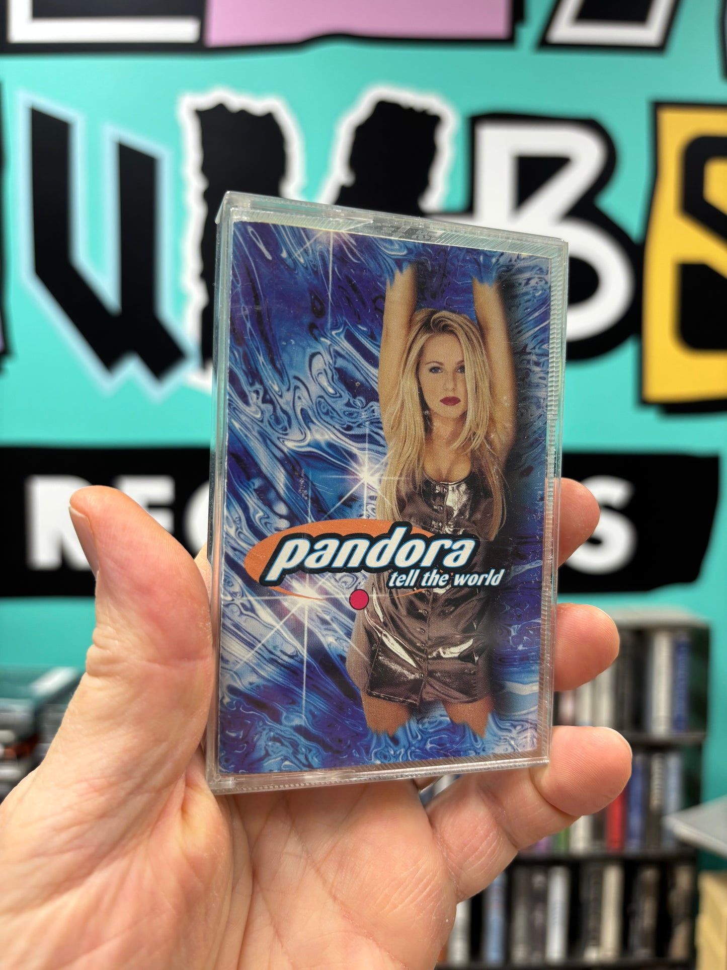 Pandora: Tell The World, cassette, Virgin, Stockhouse, N.E.W. Music, Europe 1995