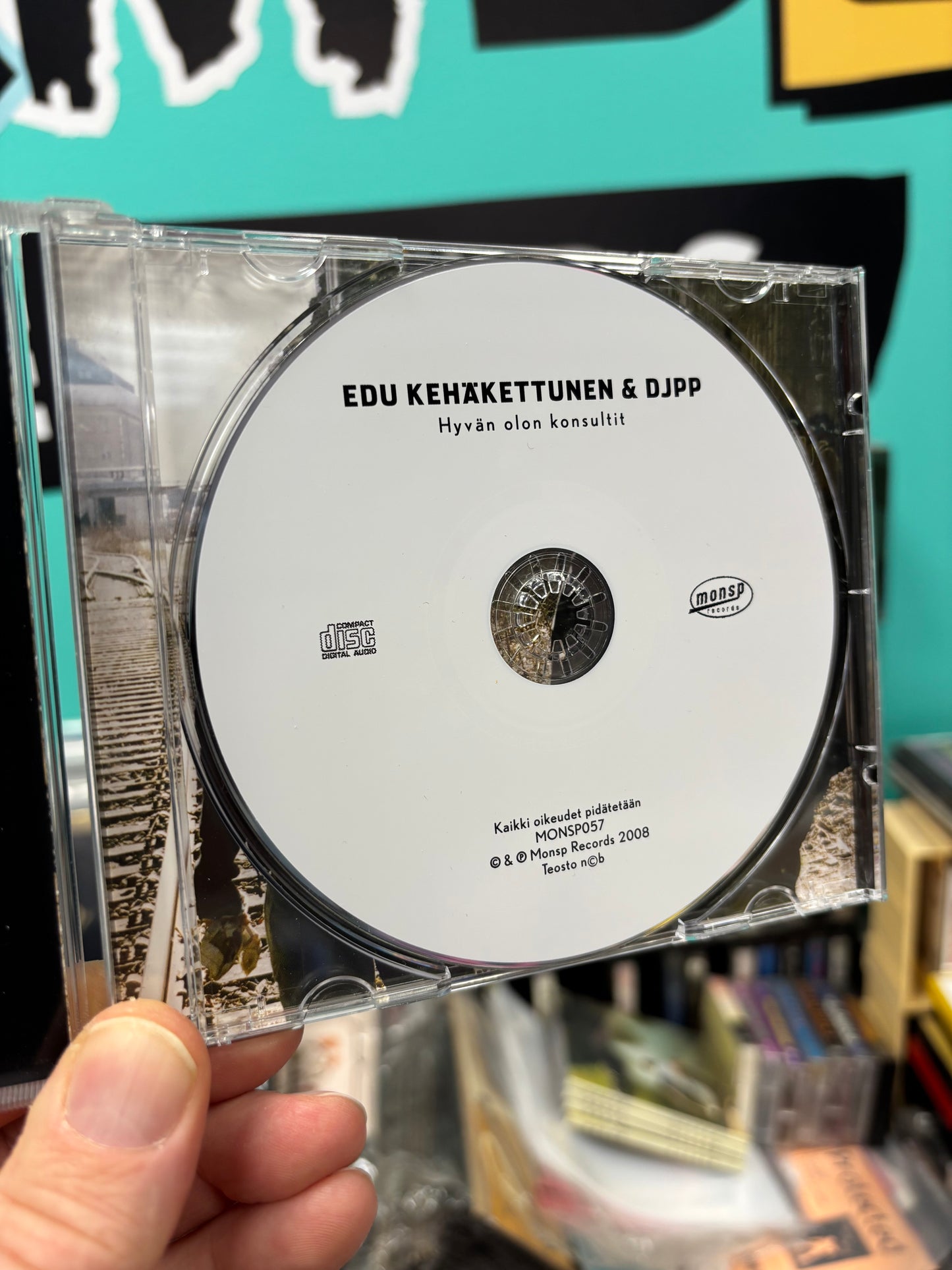 Edu Kehäkettunen & DJPP: Hyvän olon konsultit, CD, Only official CD pressing, Monsp Records, Finland 2008