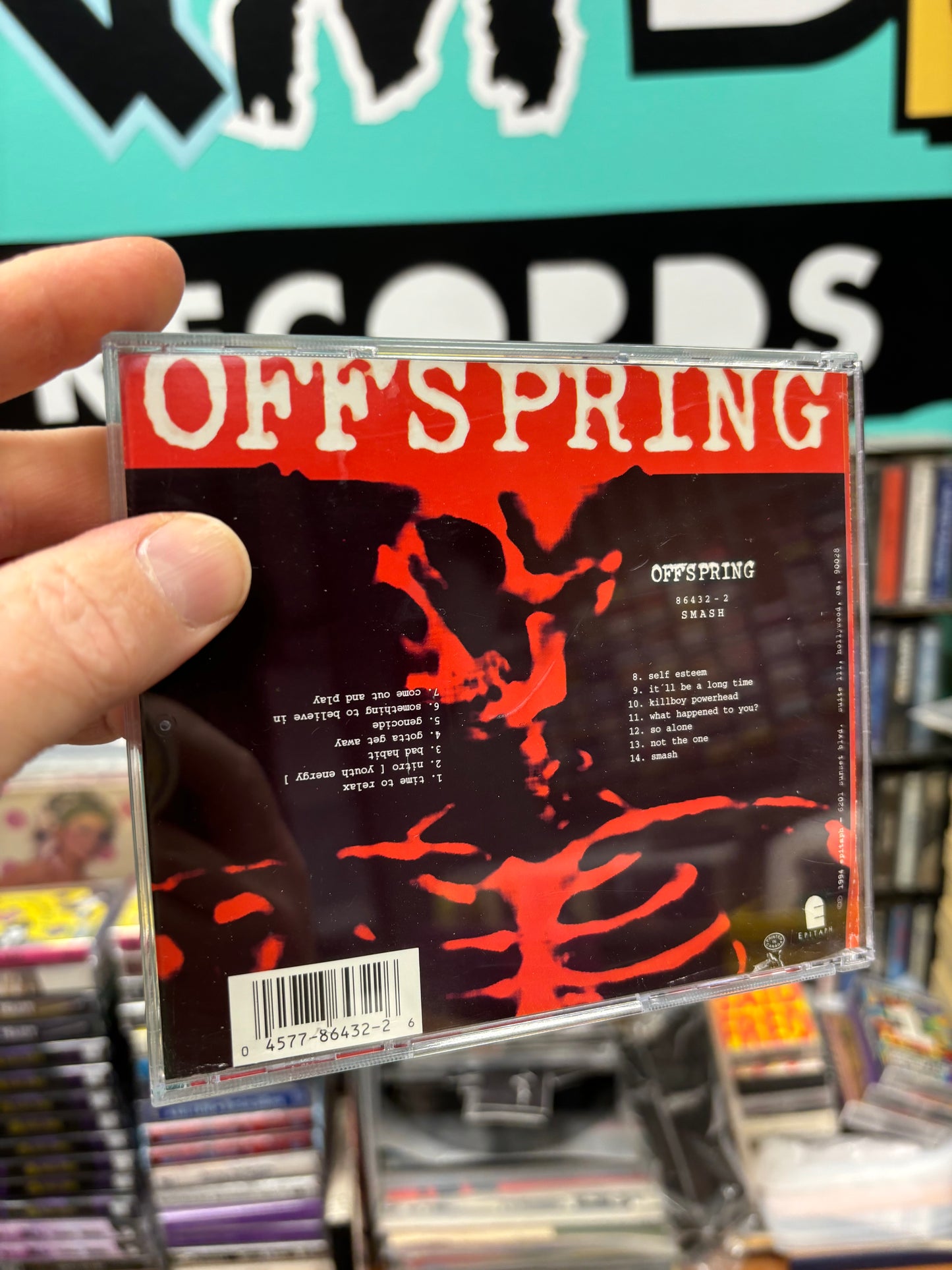 Offspring: Smash, CD, reissue, Epitaph, USA & Canada 1995