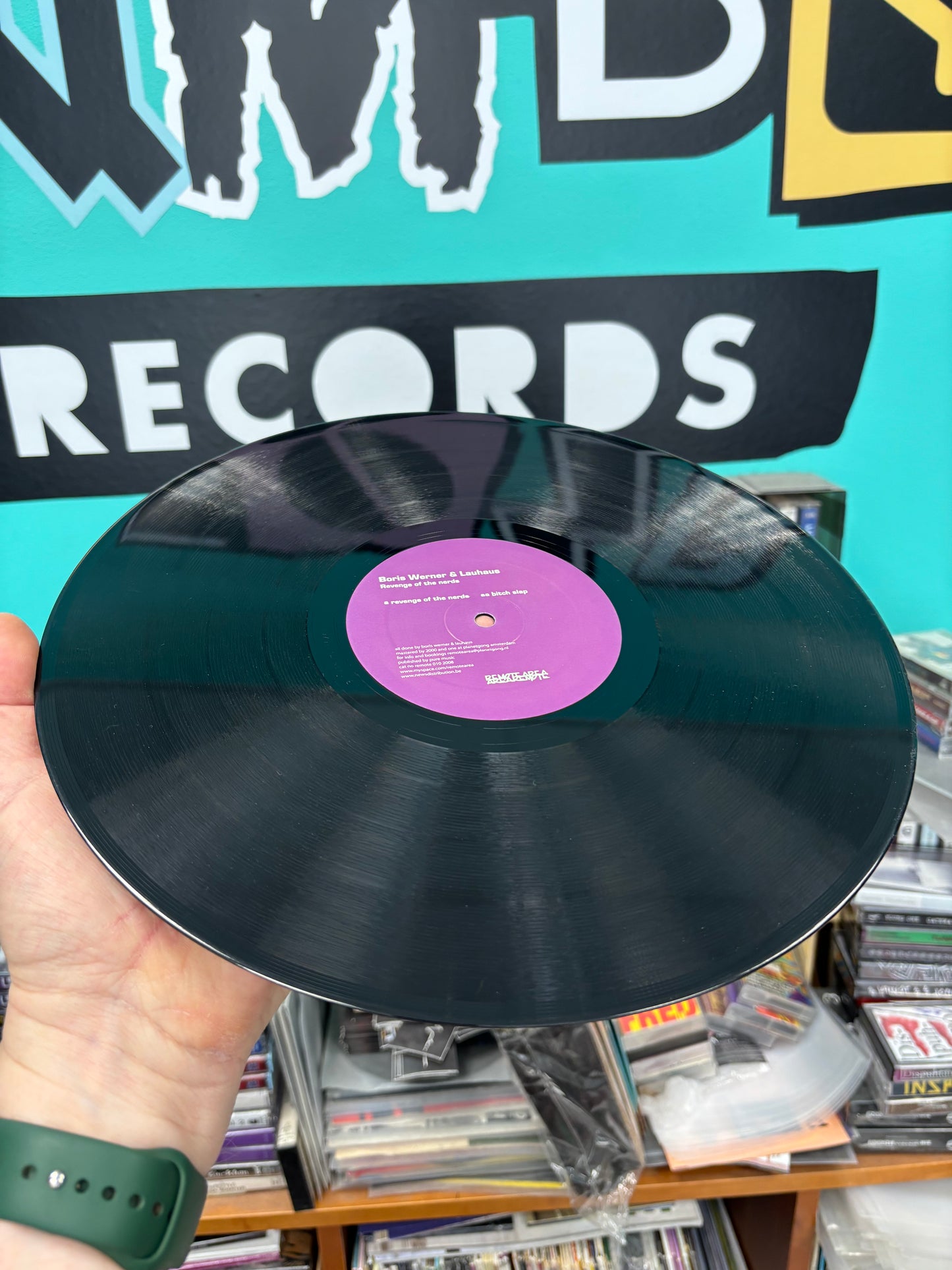 Boris Warner & Lauhaus: Revenge Of The Nerds, 12inch, Remote Area, Netherlands 2008