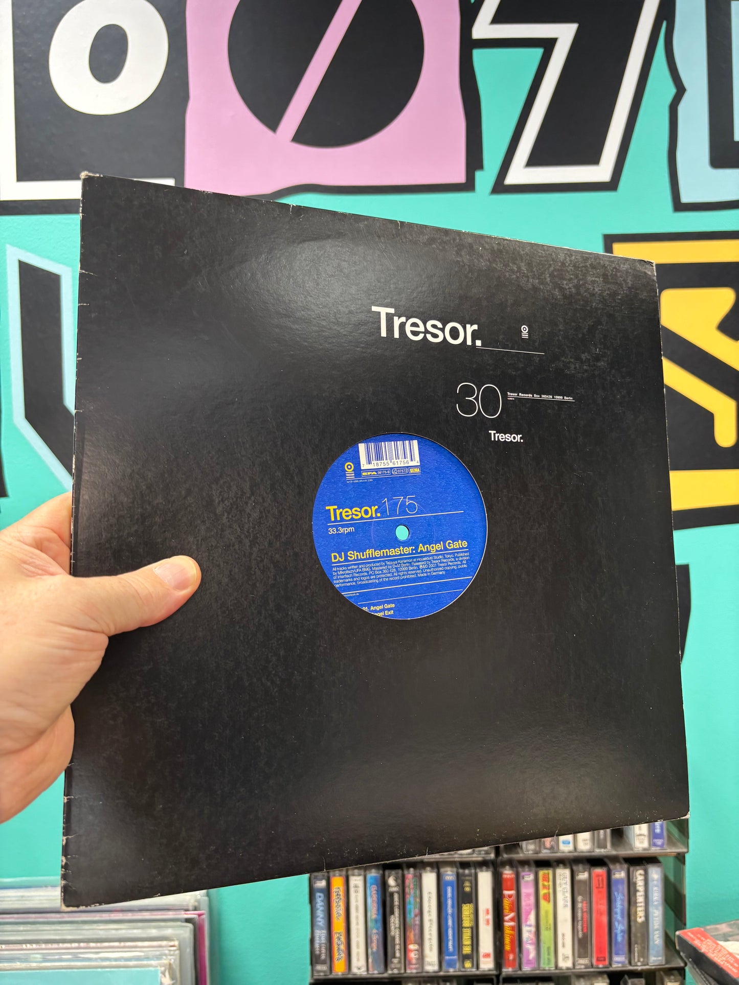 DJ Shufflemaster: Angel Gate, 12inch, Only official pressing, Tresor, Germany 2001