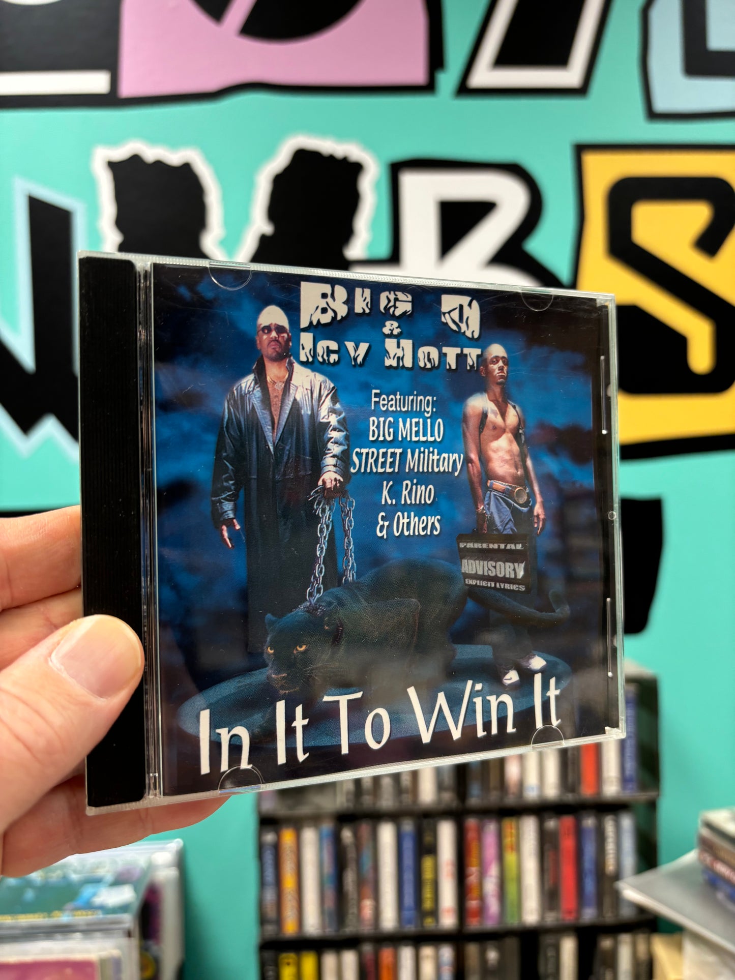 Big D & Icy Hott: In It To Win It, CD, Only pressing, V.I.P. Records, US 2000