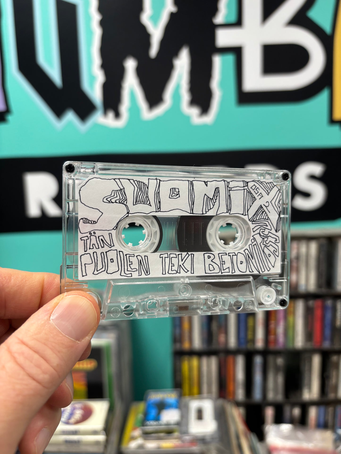 Betonipossu & Tuleva Työtön: Suomiksaus osa 2, repress, Limited Edition, Mixed, C-cassette, Ghetto Tyylit, Finland 2022