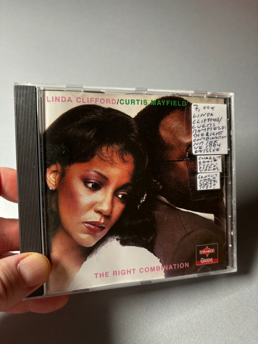 Linda Clifford/Curtis Mayfield: The Right Combination, CD, reissue, Charly Groove, UK 1994