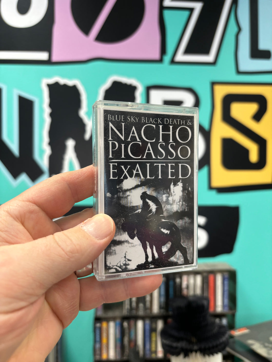 Blue Sky Black Death & Nacho Picasso: Exalted, C-cassette, Limited Edition, Living Tapes, US 2012