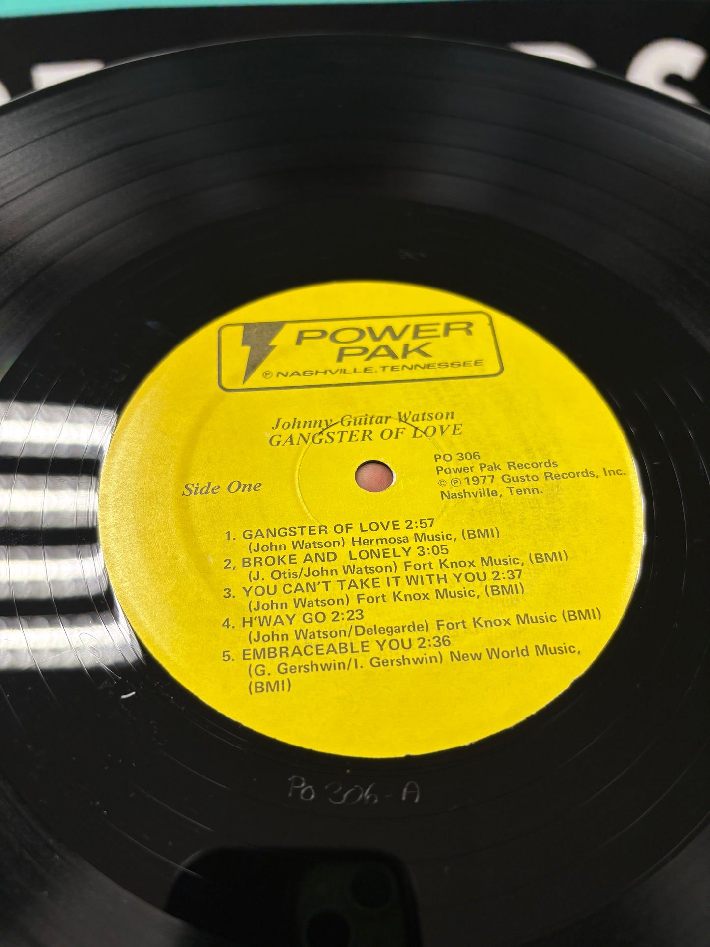 Johnny Guitar Watson: Gangster Of Love, LP, Power Pak, US 1977