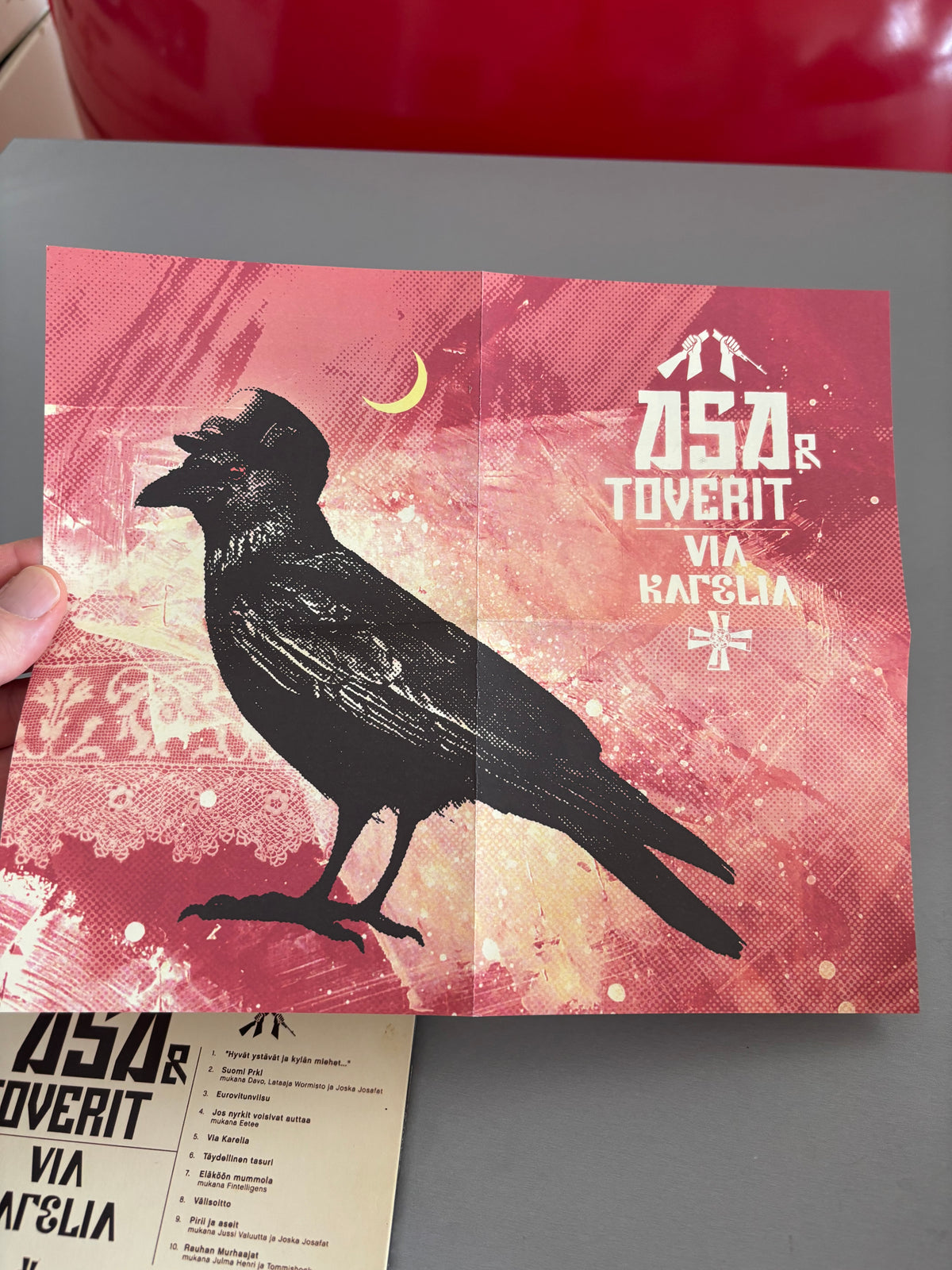 Asa & Toverit: Via Karelia, CD, 1st pressing, Only CD pressing, Digipak, Aseistakieltäytyjäliitto, Finland 2009