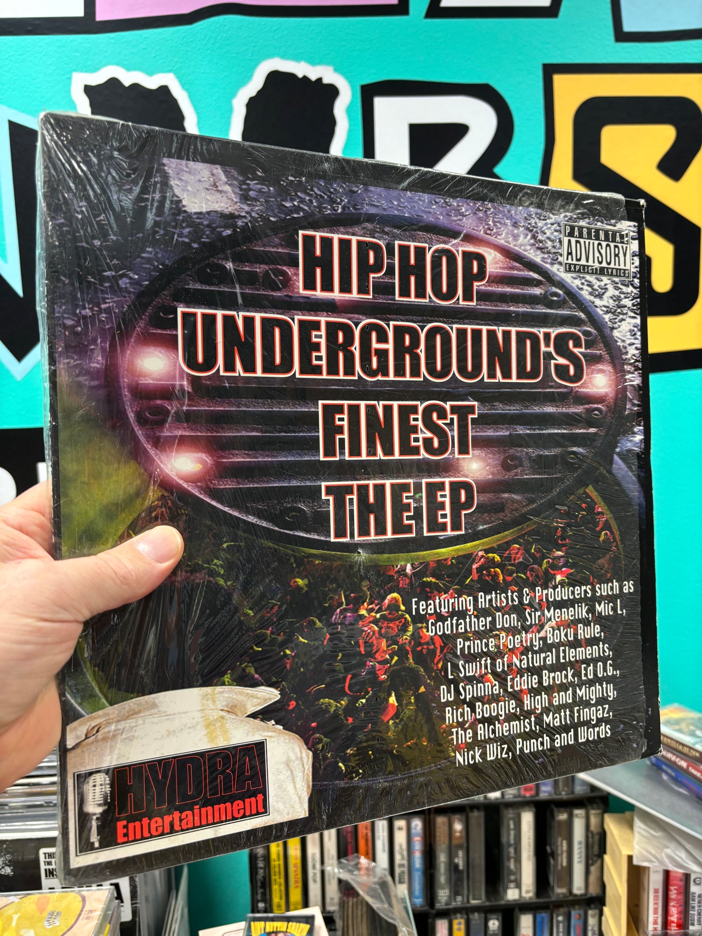 Hip Hop Underground’s Finest EP, 2x12inch, Only official vinyl pressing, Hydra Entertainment, US 1999