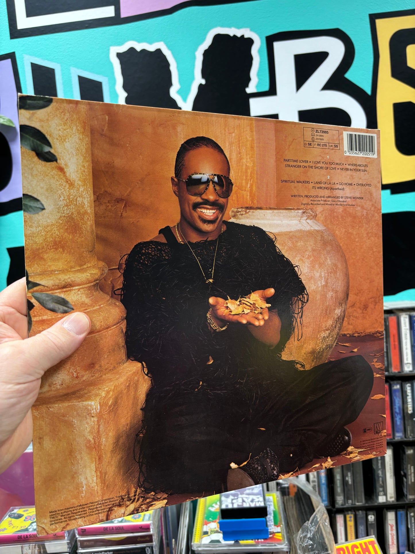 Stevie Wonder: In Square Circle, LP, Embossed, Gatefold, Motown, Europe 1985