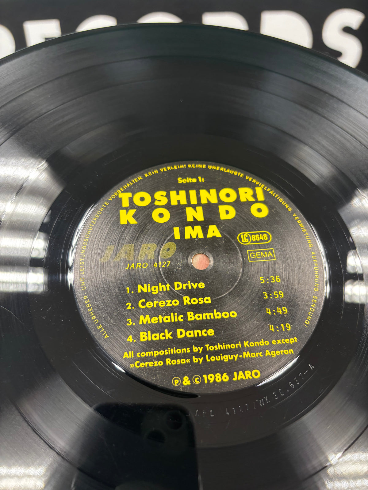 Toshinori Kondo & IMA: Metal Position, LP, Jaro Medien, Germany 1986