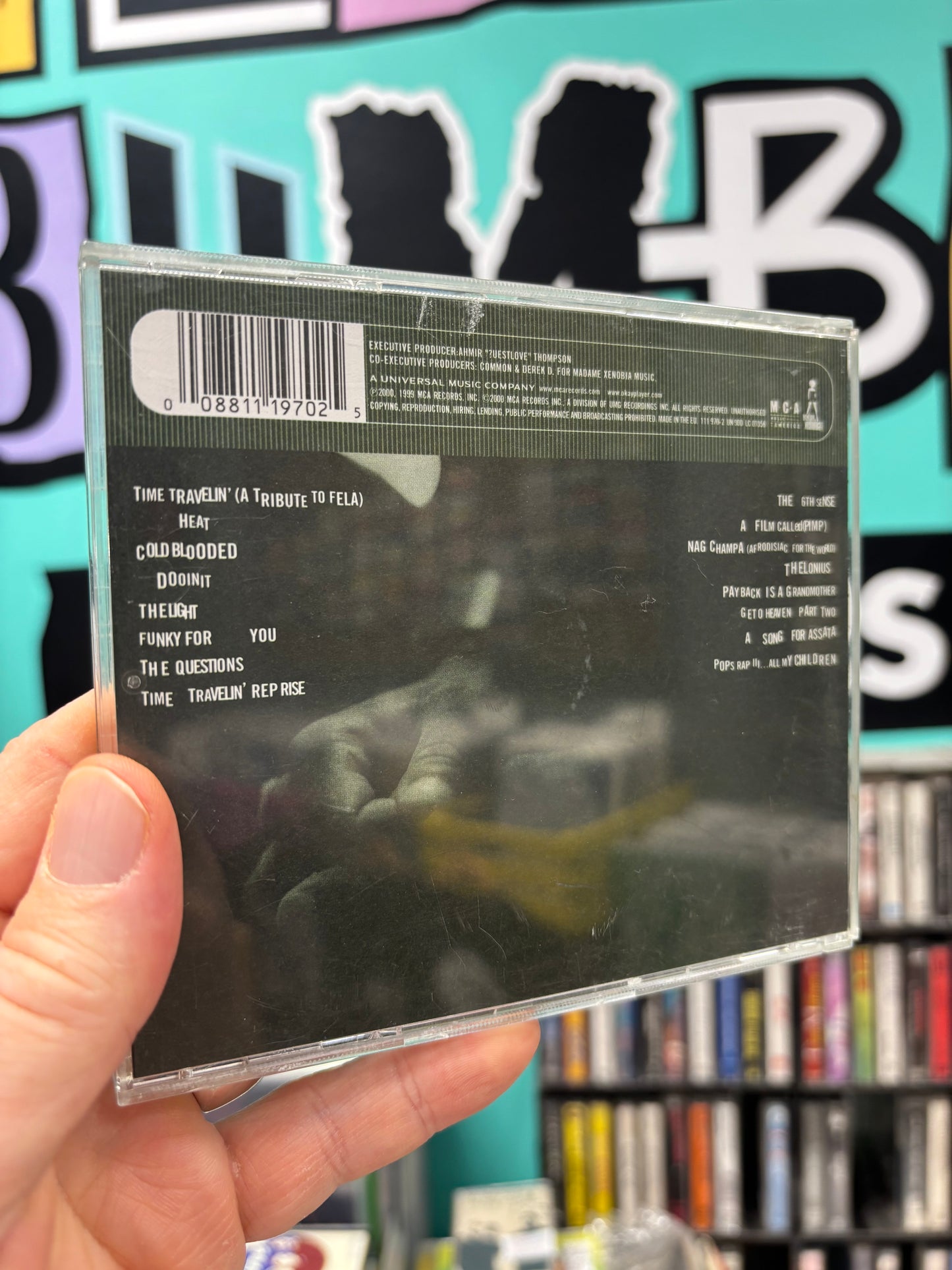 Common: Like Water For Chocolate, CD, Europe 1st pressing, MCA Records, Madame Xenobia Music, Europe 2000