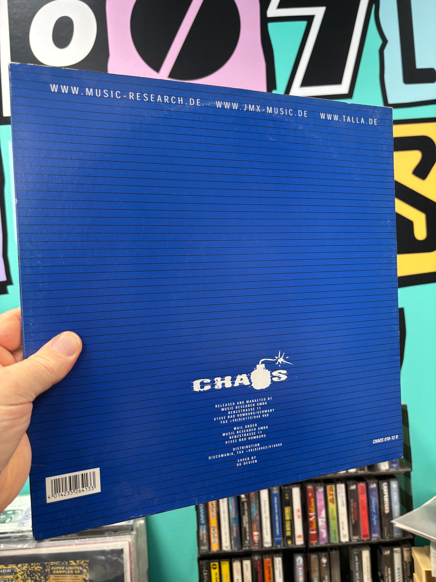 DJ JamX: !SexoMatic Remixes, 12inch, Chaos Records, Germany 2000