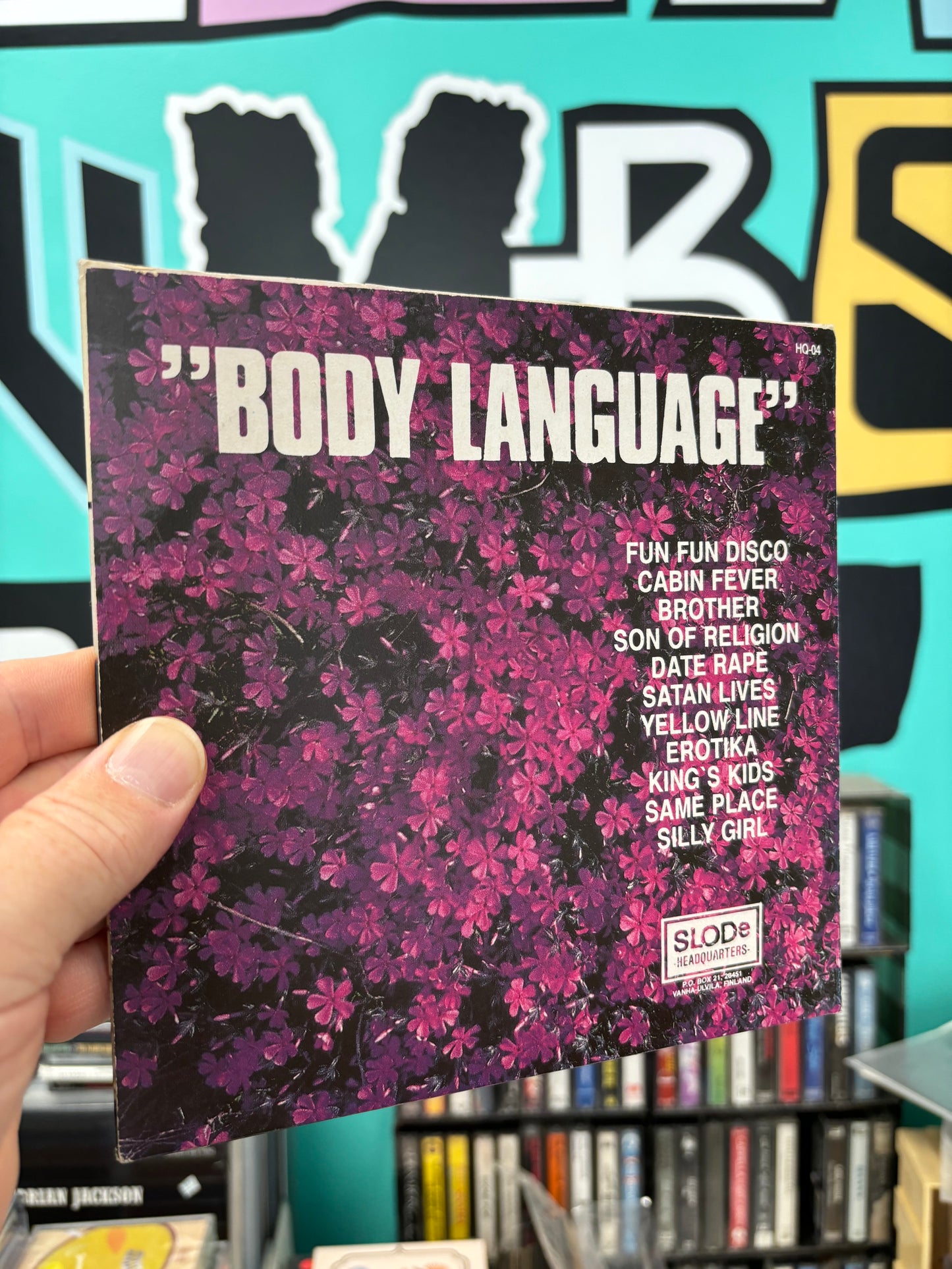 Back To Normal: Body Language, 2x7inch, Only pressing, Slode Headquarters, Finland 1993