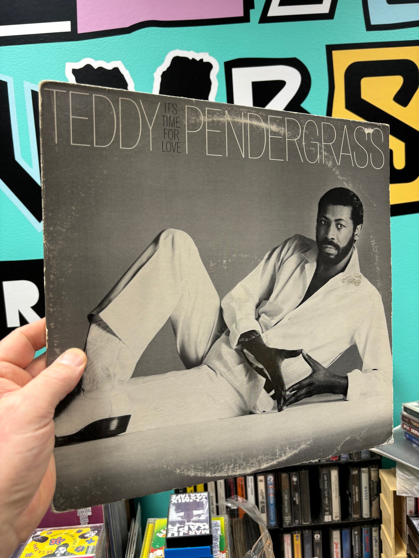 Teddy Pendergrass: It’s Time For Love, LP, Pitman Pressing, Philadelphia International Records, US 1981