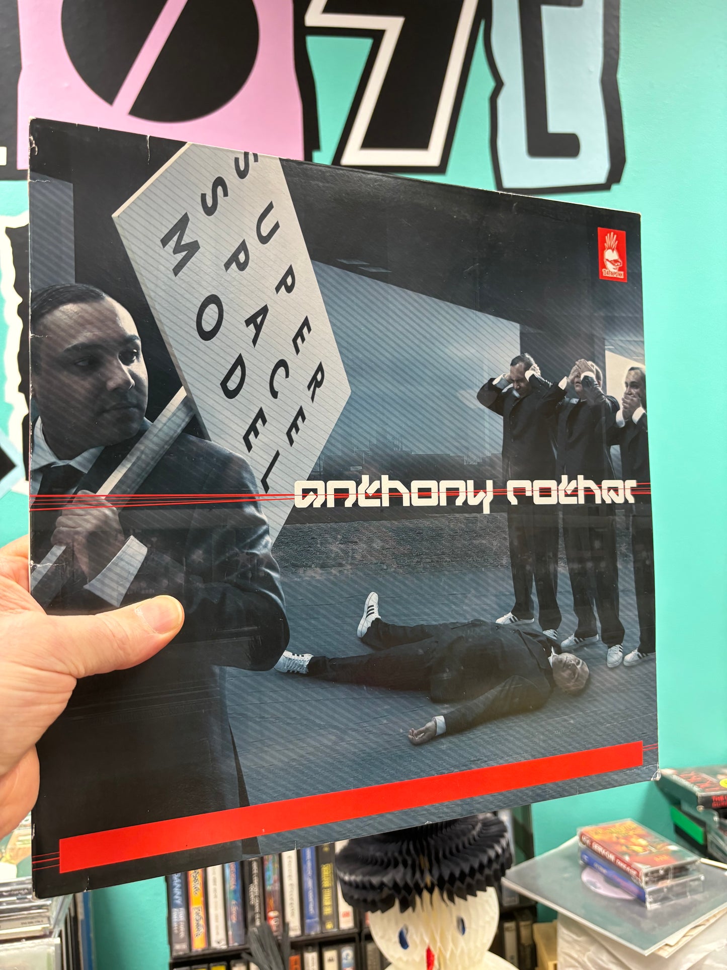 HULLU VARASTOALE -20%‼️‼️‼️Anthony Rother: Super Space Model, 2LP, Only official vinyl pressing, Germany 2006