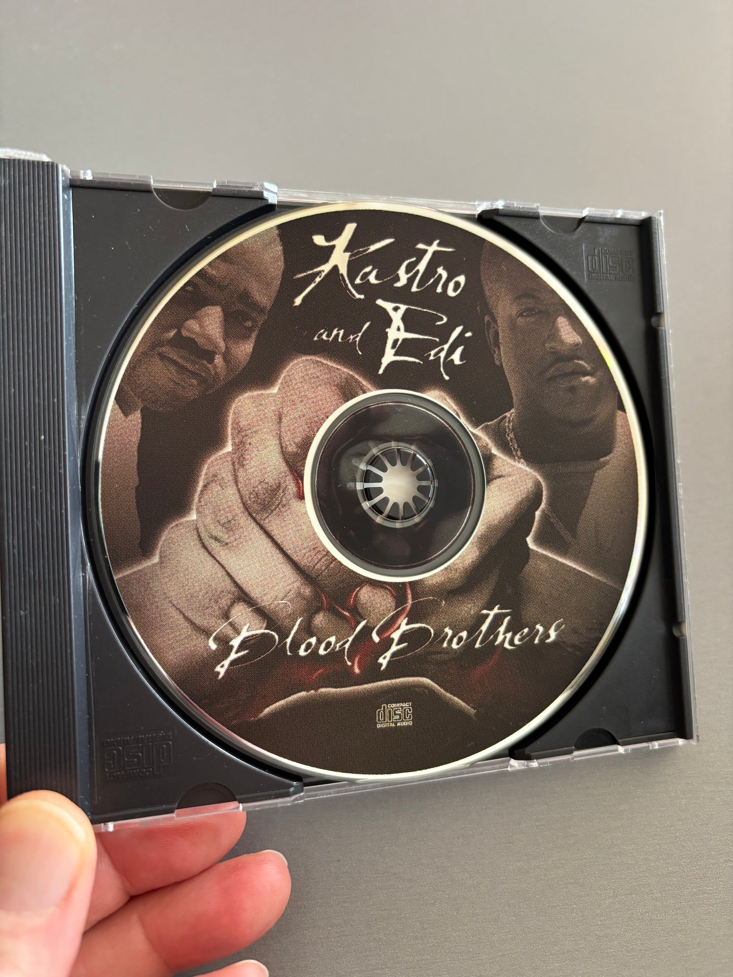 Kastro and Edi: Blood Brothers, CD, 1st pressing, Outlaw Recordz, Big G Entertainment, US 2002
