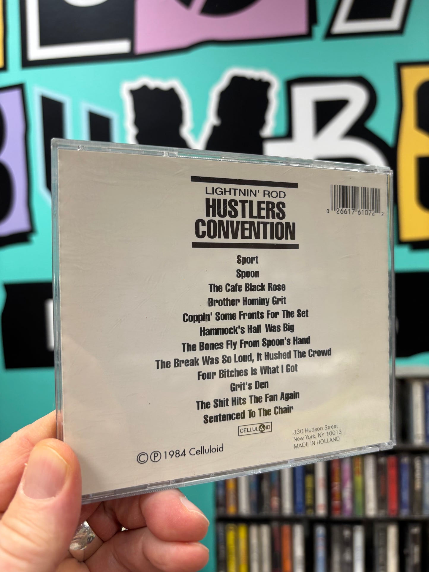 Lightnin’ Rod: Hustler’s CONVENTION, CD, reissue, Celluloid, US 1984