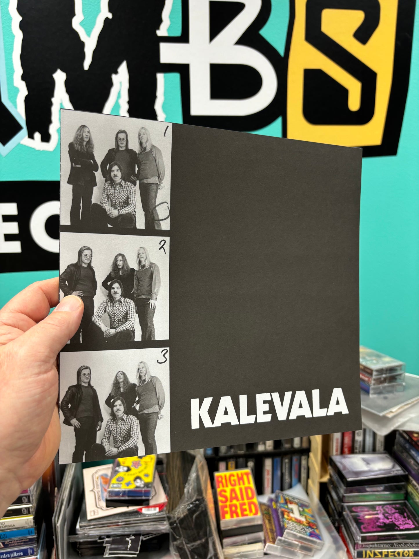 Kalevala: People No Names, LP, reissue, remastered, gatefold, Yellow vinyl, Limited Edition, info sheet, poster, Svart Records, Finland 2014