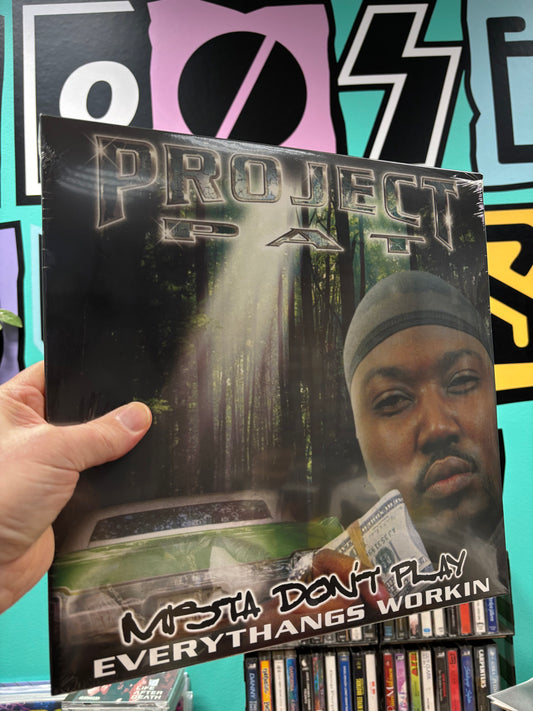 Project Pat: Mista Don’t Play (Everythangs Workin), reissue, 2LP, Forest Green vinyls, Get On Down, Columbia, US 2024