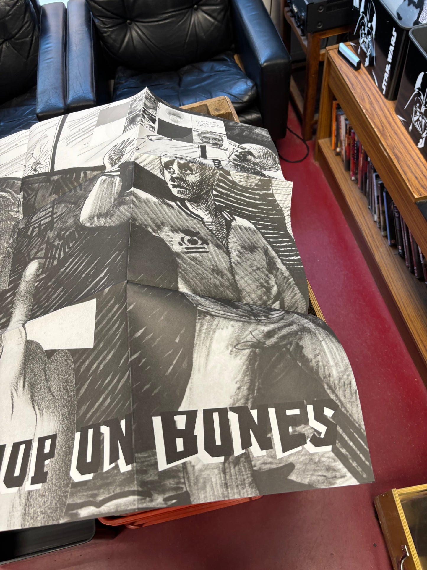 D. Riba & Lucia Macari: Hip-Hop Bones Vol. 1, 10inch, Only pressing, Gatefold, Limited Edition, Numbered, KidNap Records, Netherlands 2005